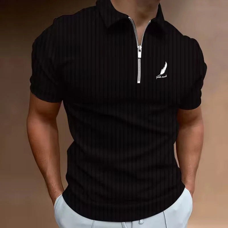 Polo avec une fermeture éclair K&M POLO SHIRTS WITH ZIPPER
